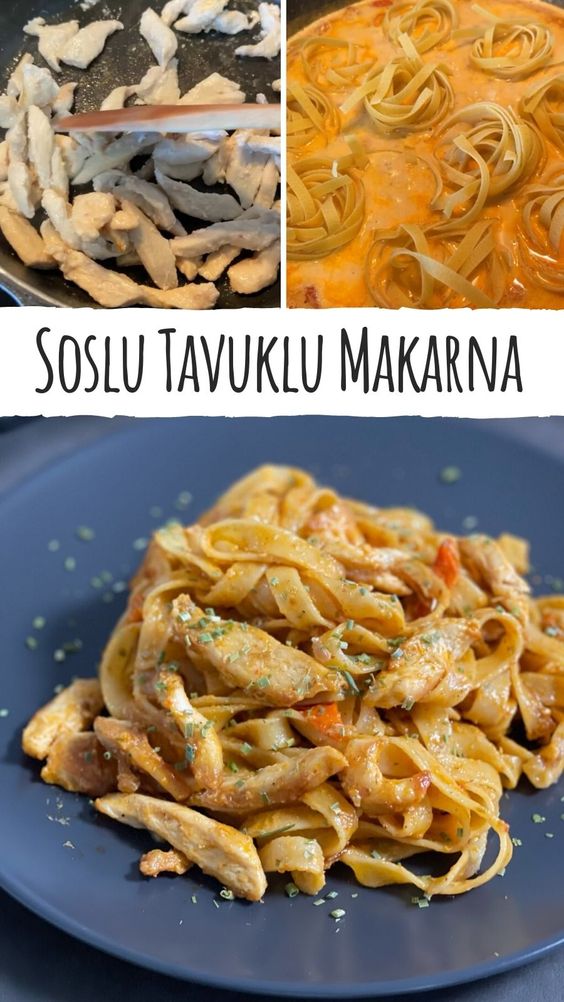 Tavuklu Makarna Tarifi